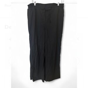 Penningtons Black Wide Leg Pants Relaxed Fit